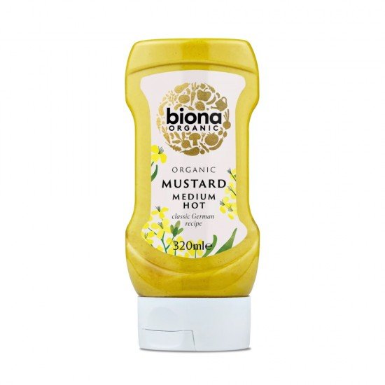 Biona bio mustár közepesen erős 300ml