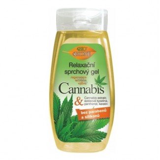 Bione cannabis nyugtató hatású tusfürdő 260ml