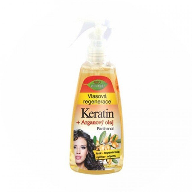 Bione cosmetics keratin+argánolaj hajregeneráló spray 260ml