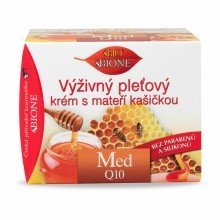 Bione méz+Q10 tápláló arckrém méhpempővel 50ml