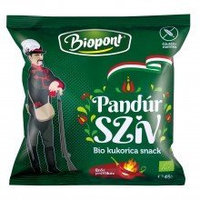 Biopont bio kukoricás snack pandúr szív 45g