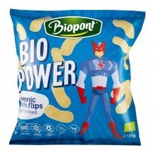 Biopont bio power extrudált kukorica sós 55g
