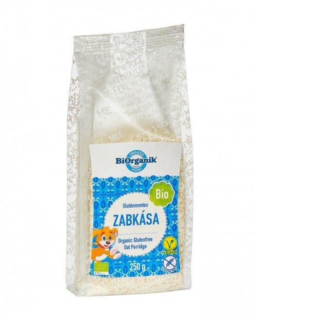 Biorganik bio gluténmentes zabkása 250g