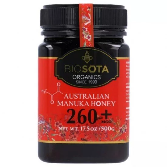Biosota bio manuka méz MGO 260+ 500g Biosota bio manuka méz MGO 260+ 500g