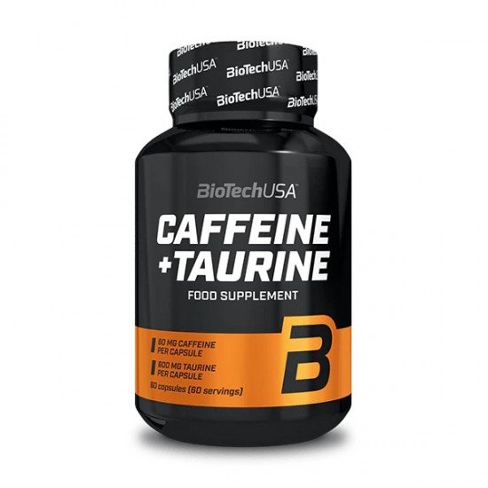 Biotech Caffeine and Taurine kapszula 60db Biotech Caffeine and Taurine kapszula 60db