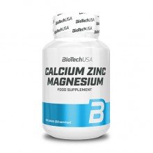 Biotech calcium-zinc-magnesium tabletta 100db