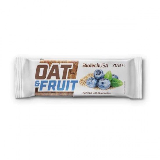 Biotech oat&fruit zabszelet áfonyás 70g Biotech oat&fruit zabszelet áfonyás 70g