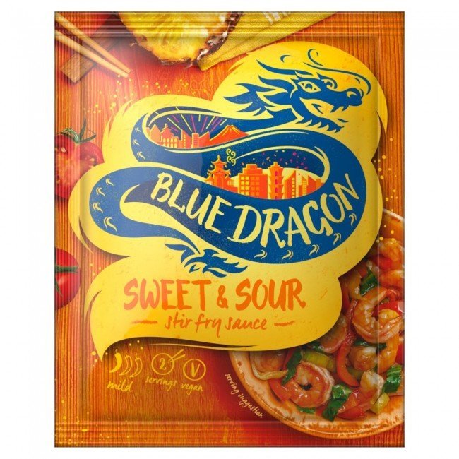 Blue Dragon édes-savanyú wok szósz 120g Blue Dragon édes-savanyú wok szósz 120g