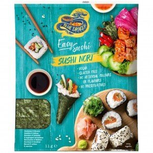 Blue Dragon sushi nori algalapok 11g