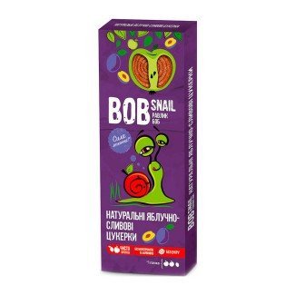 Bob Snail gyümölcstekercs alma-szilva 30g