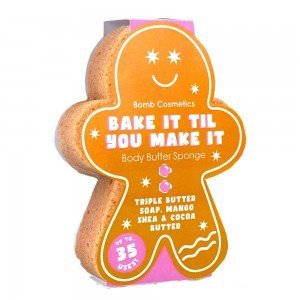 Bomb Cosmetics Mézi szivacsos tusoló radírszappan