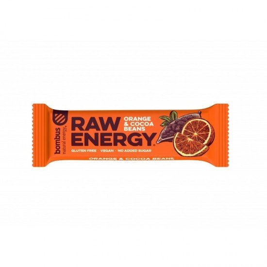 Bombus energy szelet narancs-kakaóbab 50g