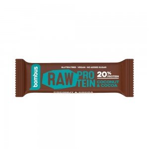 Bombus nyers fehérje szelet 20% kókusz-kakaó ízű 50g