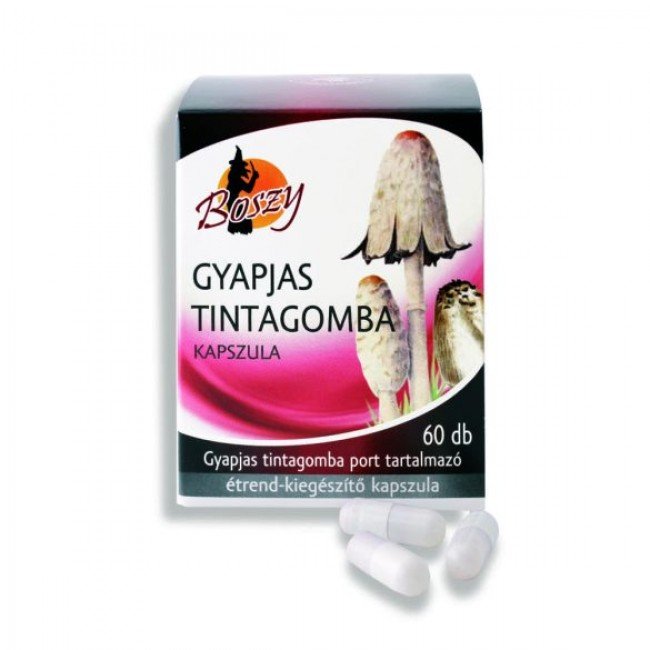 Boszy gyapjas tintagomba kapszula 60db Boszy gyapjas tintagomba kapszula 60db
