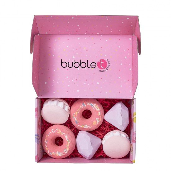 Bubble T Fürdőbomba válogatás ajándékszett 1db Bubble T Fürdőbomba válogatás ajándékszett 1db