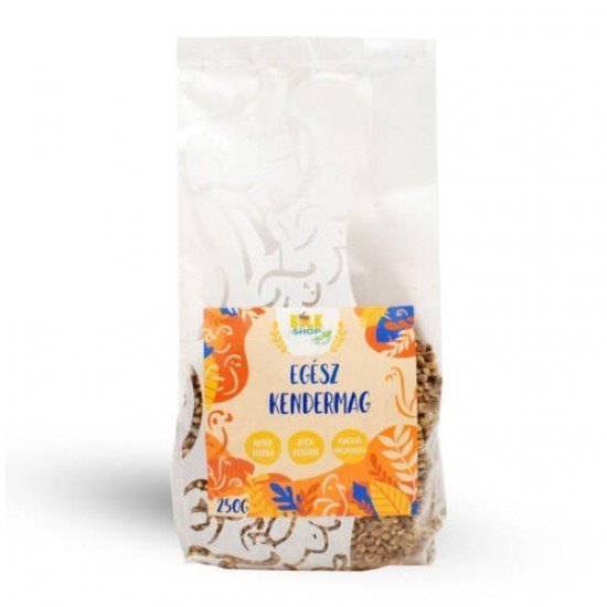 Bulk Shop egész kendermag 250g