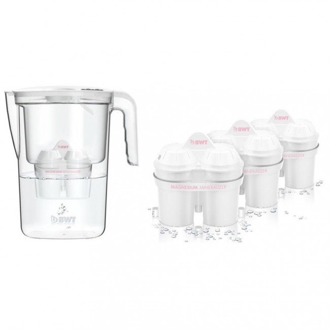 Bwt vida vízszűrő kancsó+3 filter manuál 4db