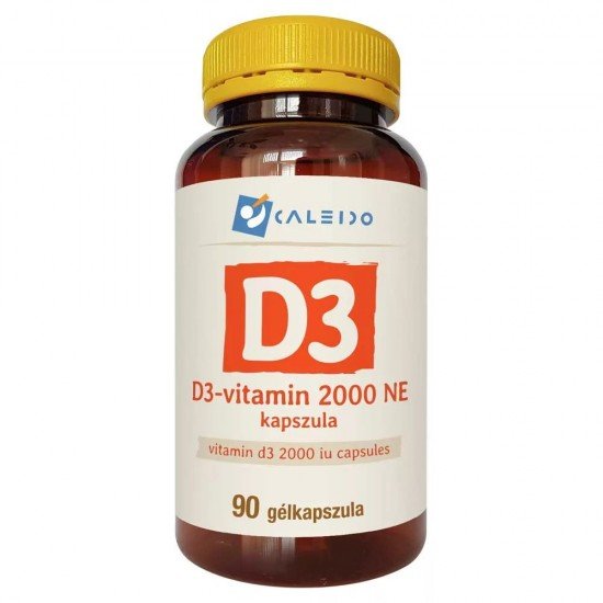 Caleido D3-vitamin 2000NE gélkapszula 90db