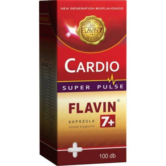 Cardio super flavin 7+ kapszula 100db