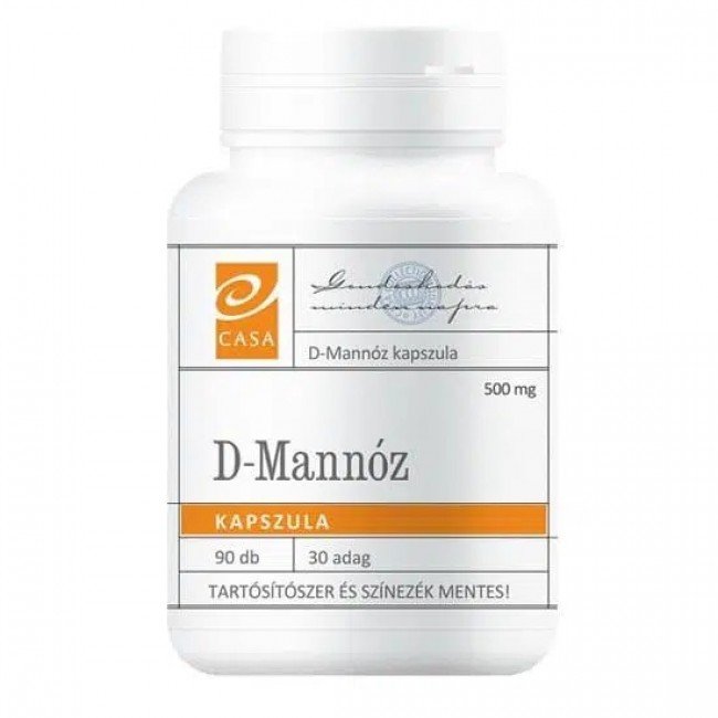 Casa D-Mannóz kapszula 90db