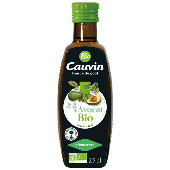 Cauvin bio avokádóolaj 250ml Cauvin bio avokádóolaj 250ml