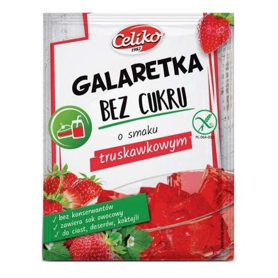 Celiko tortazselé eper 14g