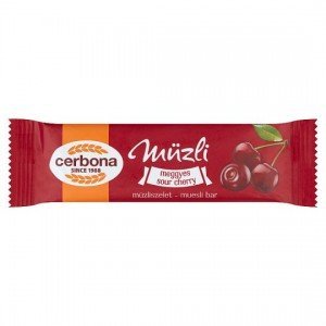 Cerbona müzliszelet meggyes 20g