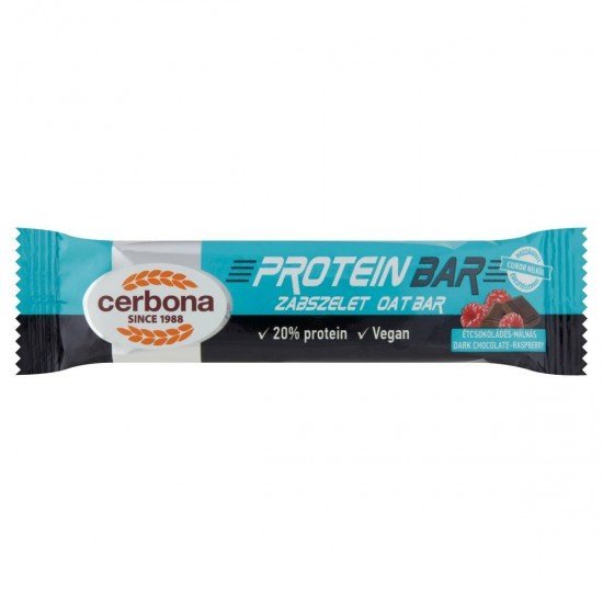 Cerbona protein zabszelet étcsoki-málna 40g