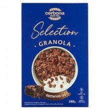 Cerbona selection granola brownie 280g