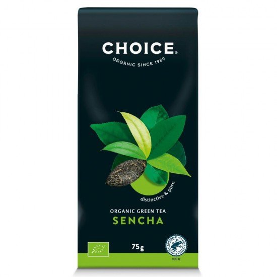 Choice tea bio szálas sencha 75g Choice tea bio szálas sencha 75g