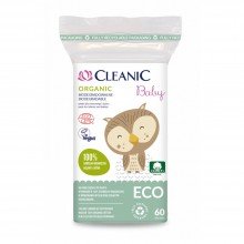 Cleanic baby eco organic biológiailag lebomló vattakorong 60db