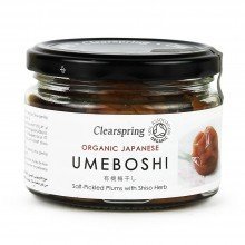 Clearspring umeboshi bio sós japán szilva 200g