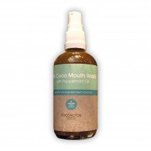 Coconutoil cosmetics bio coco szájvíz borsmentával 100ml