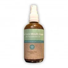 Coconutoil cosmetics bio coco szájvíz borsmentával 100ml