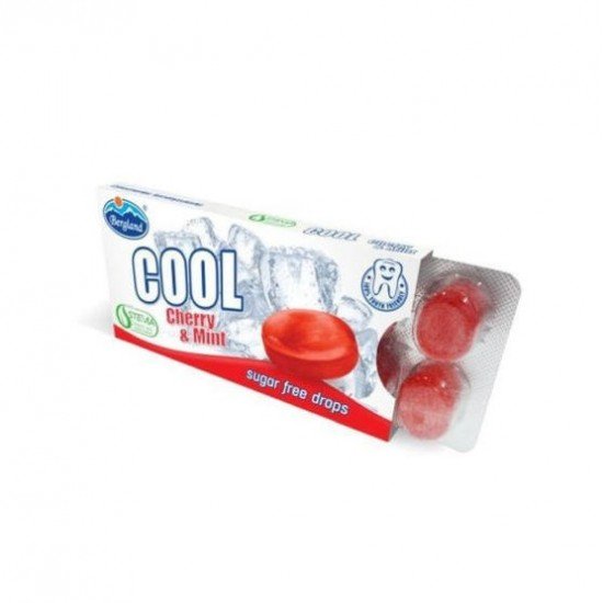 Cool cherry&mint meggy-mentol ízű cukormentes cukorka 16g