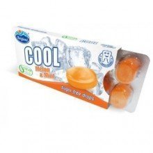 Cool melon&mint sárgadinnye-mentol ízű cukormentes cukorka 16g