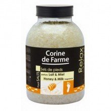 Corine de farme fürdősó relax tej-méz illattal 1300g