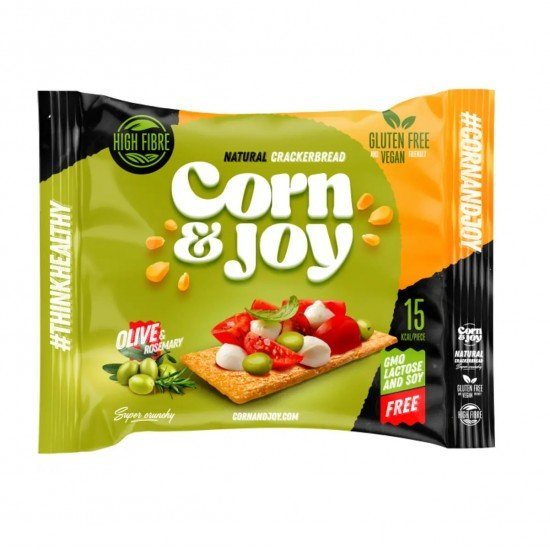 Corn&joy extrudált kenyér olivás 80g