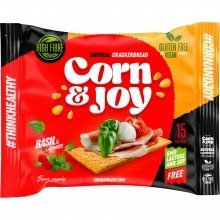 Corn&joy extrudált kenyér paradicsom-bazsalikom 80g