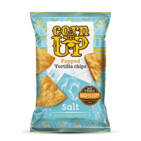 Corn up tortilla chips tengeri sóval 60g