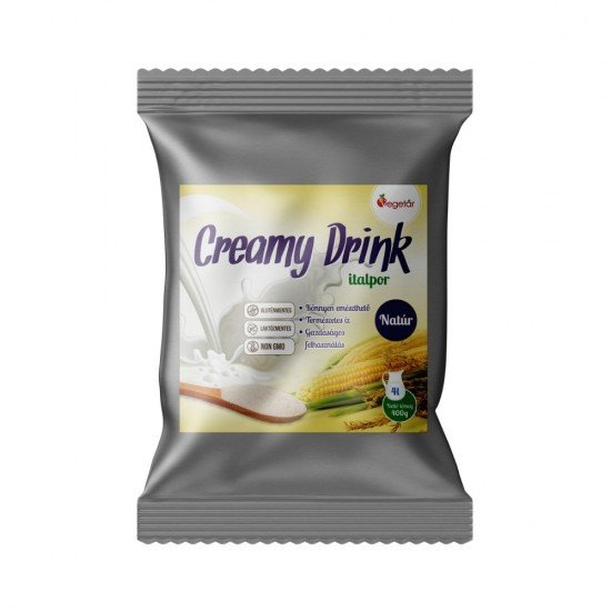 Vegetár Creamy drink italpor natúr 400g