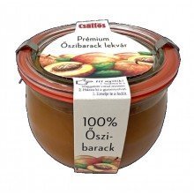 Csattos prémium 100% őszibararck lekvár 500g