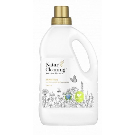 Naturcleaning illat- és allergénmentes mosógél 1500ml