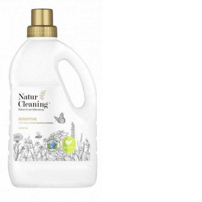 Naturcleaning illat- és allergénmentes mosógél 1500ml