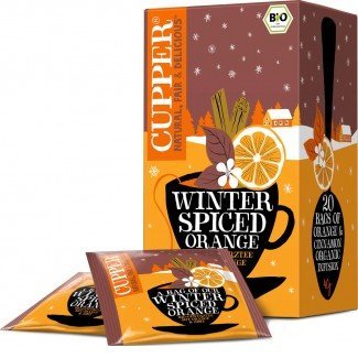 Cupper bio Winter Spiced Orange - Téli fűszeres narancs tea 20filter