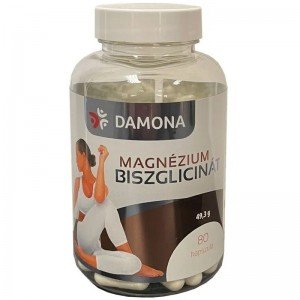 Damona magnézium-biszglicinát kapszula 80db Damona magnézium-biszglicinát kapszula 80db