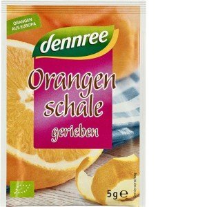 Dennree bio őrölt narancshéj 5g