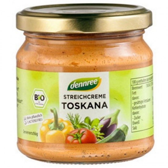 Dennree bio pástétom toscana 180g 