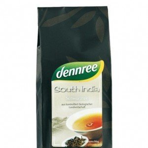 Dennree bio south india szálas fekete tea 100g 