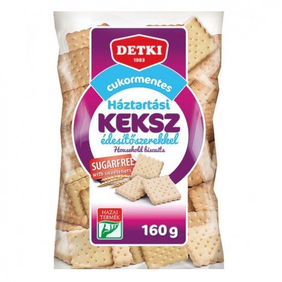 Detki cukormentes háztartási keksz 160g